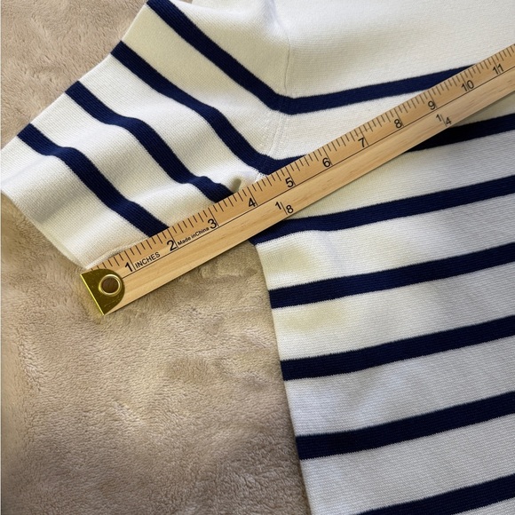 J.Crew Short-sleeve Margot sweater dress in stripe Size Small - Picture 6 of 9